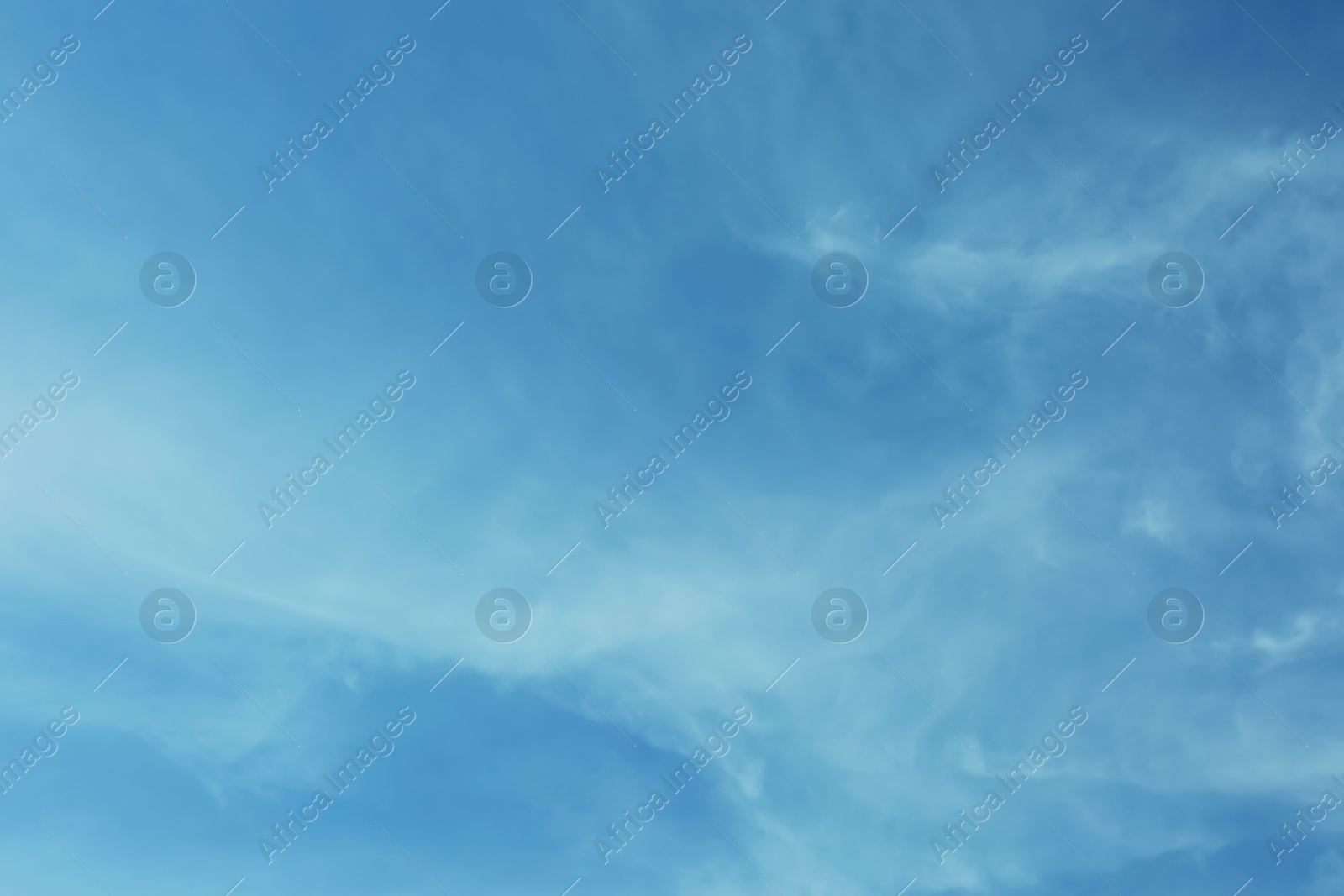 Photo of Beautiful view of blue sky with white clouds