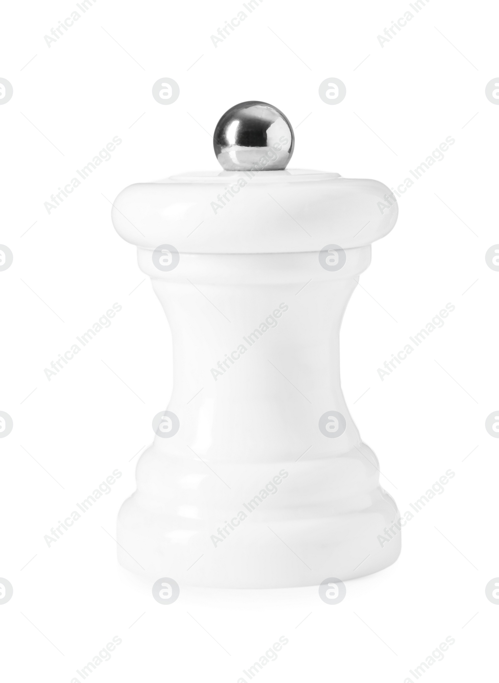 Photo of Salt or pepper shaker isolated on white