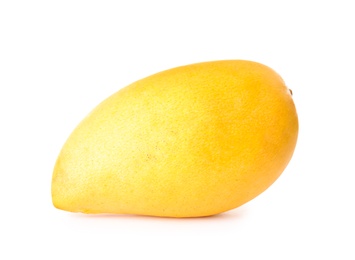 Photo of Fresh ripe juicy mango isolated on white