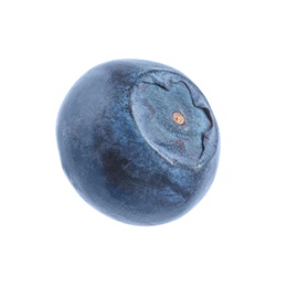 Fresh raw ripe blueberry isolated on white