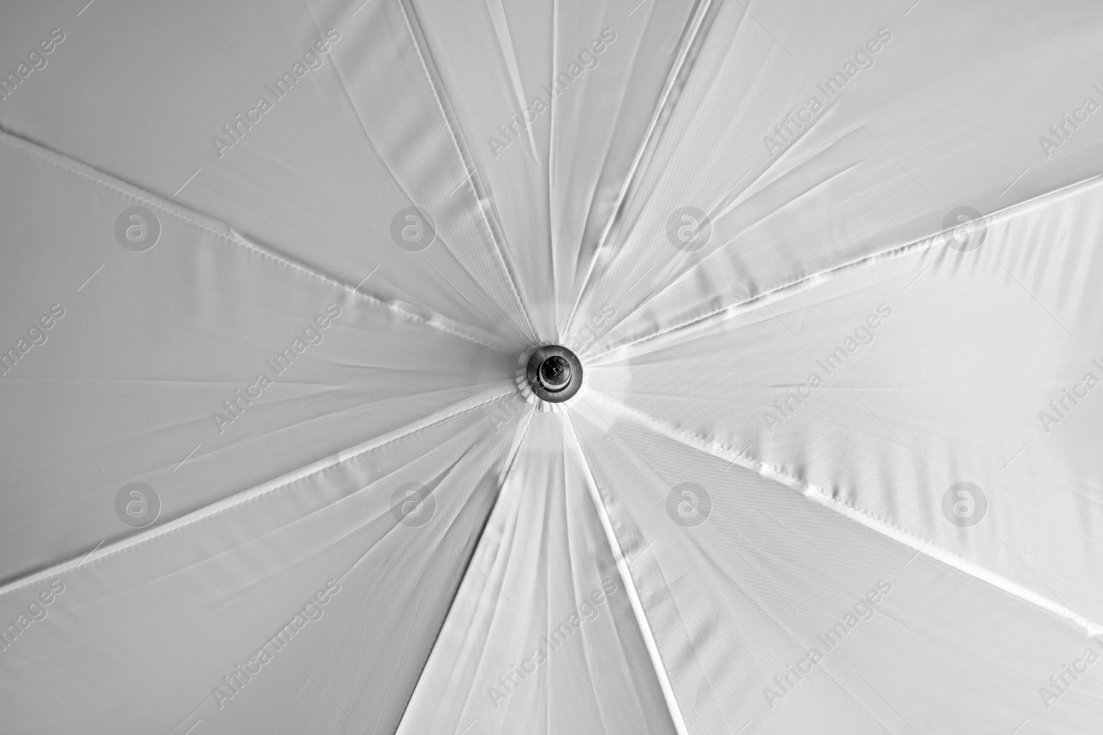 Photo of Color umbrella as background, closeup view