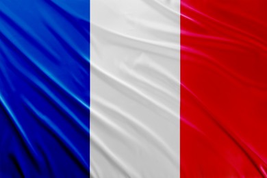 Image of Flag of French Republic. National country symbol