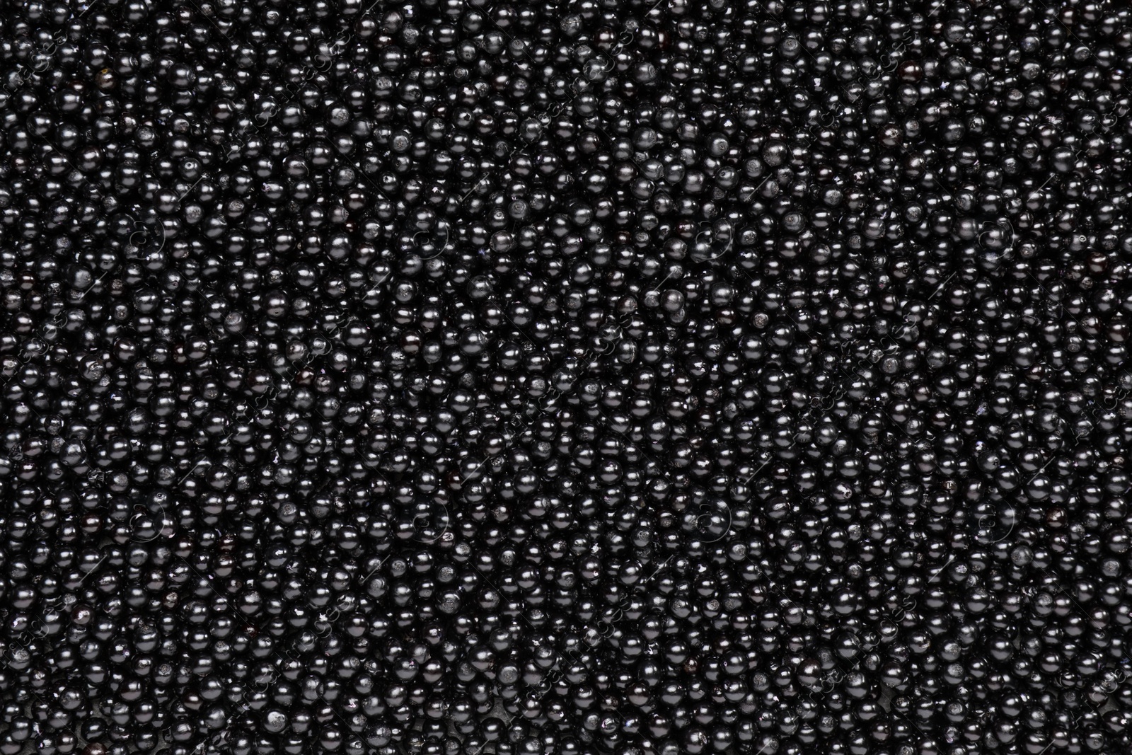 Photo of Black elderberries (Sambucus) as background, top view