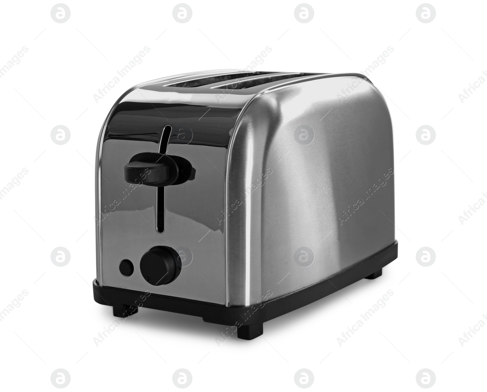 Photo of Clean modern electric toaster isolated on white