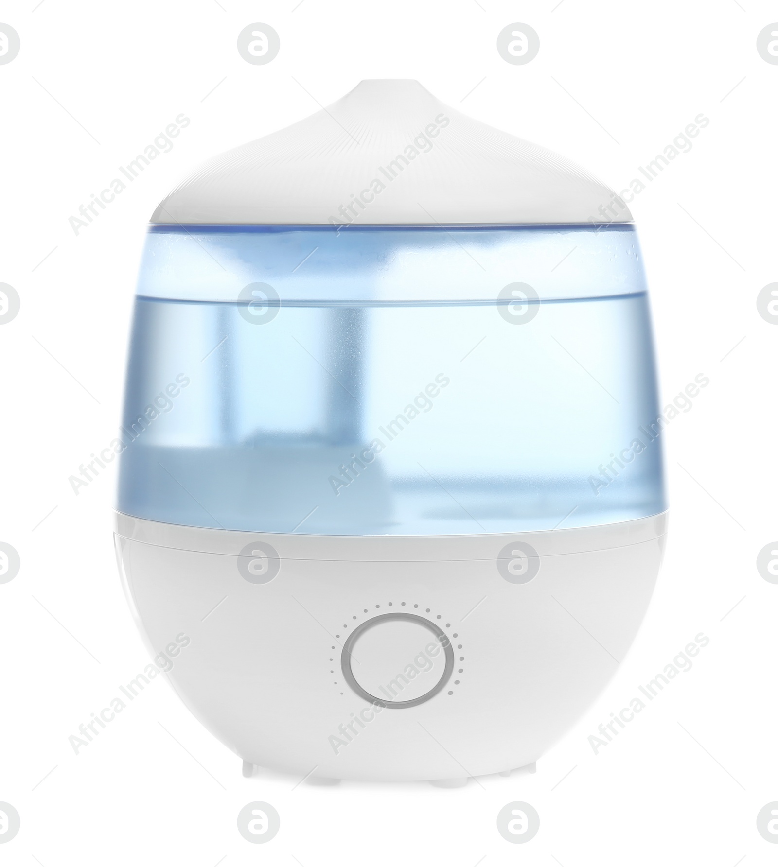 Photo of New modern air humidifier isolated on white