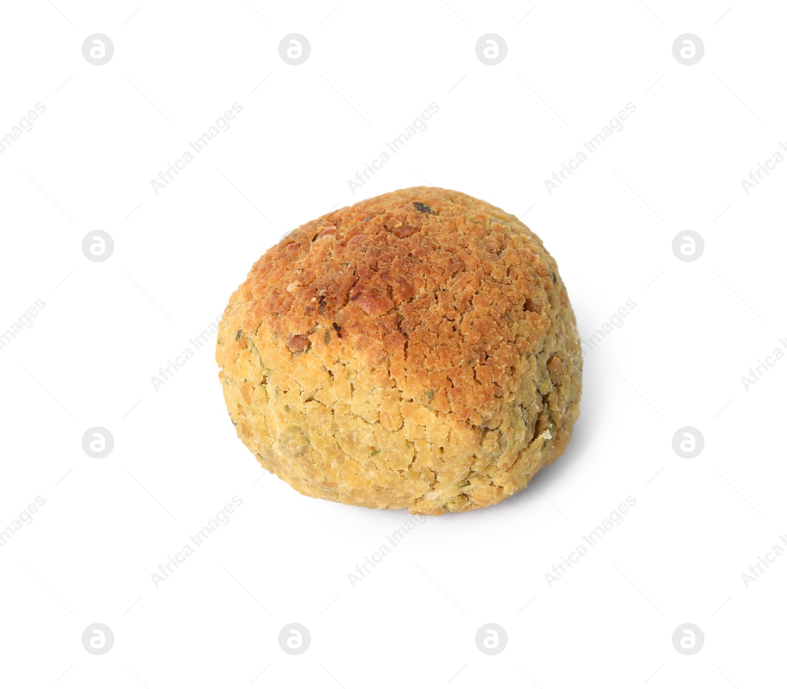 Photo of Delicious fried falafel ball isolated on white