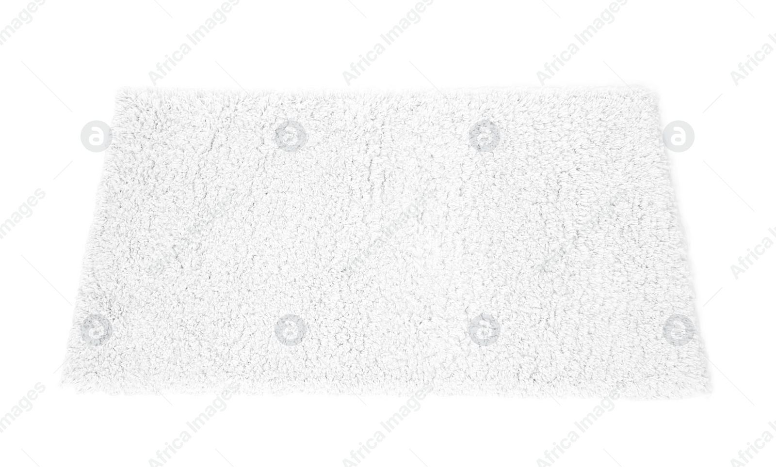 Photo of Light carpet on white background