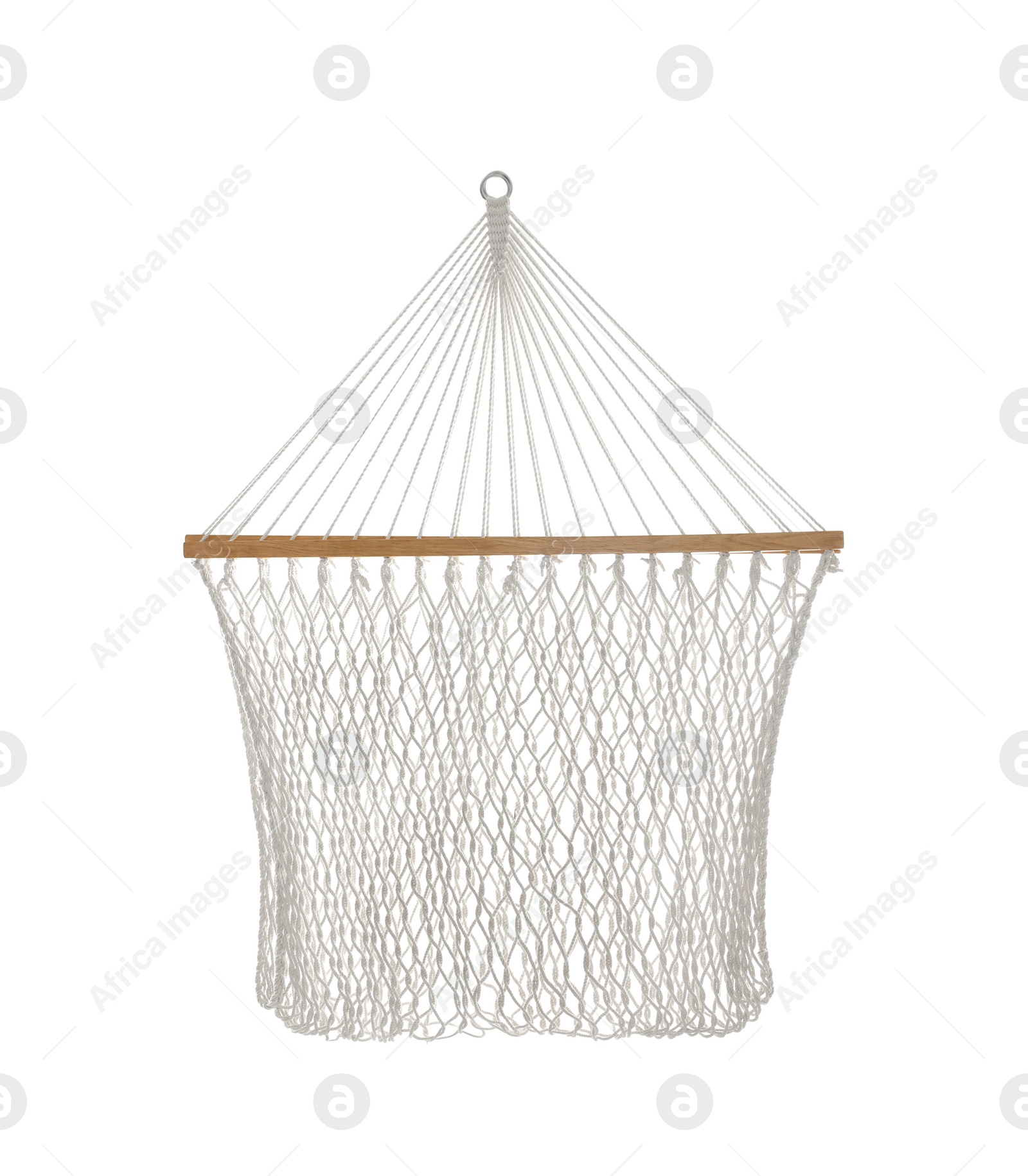 Photo of Comfortable hammock on white background