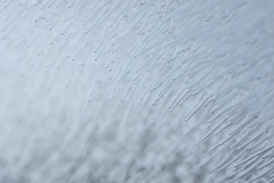 Texture of ice as background, macro view
