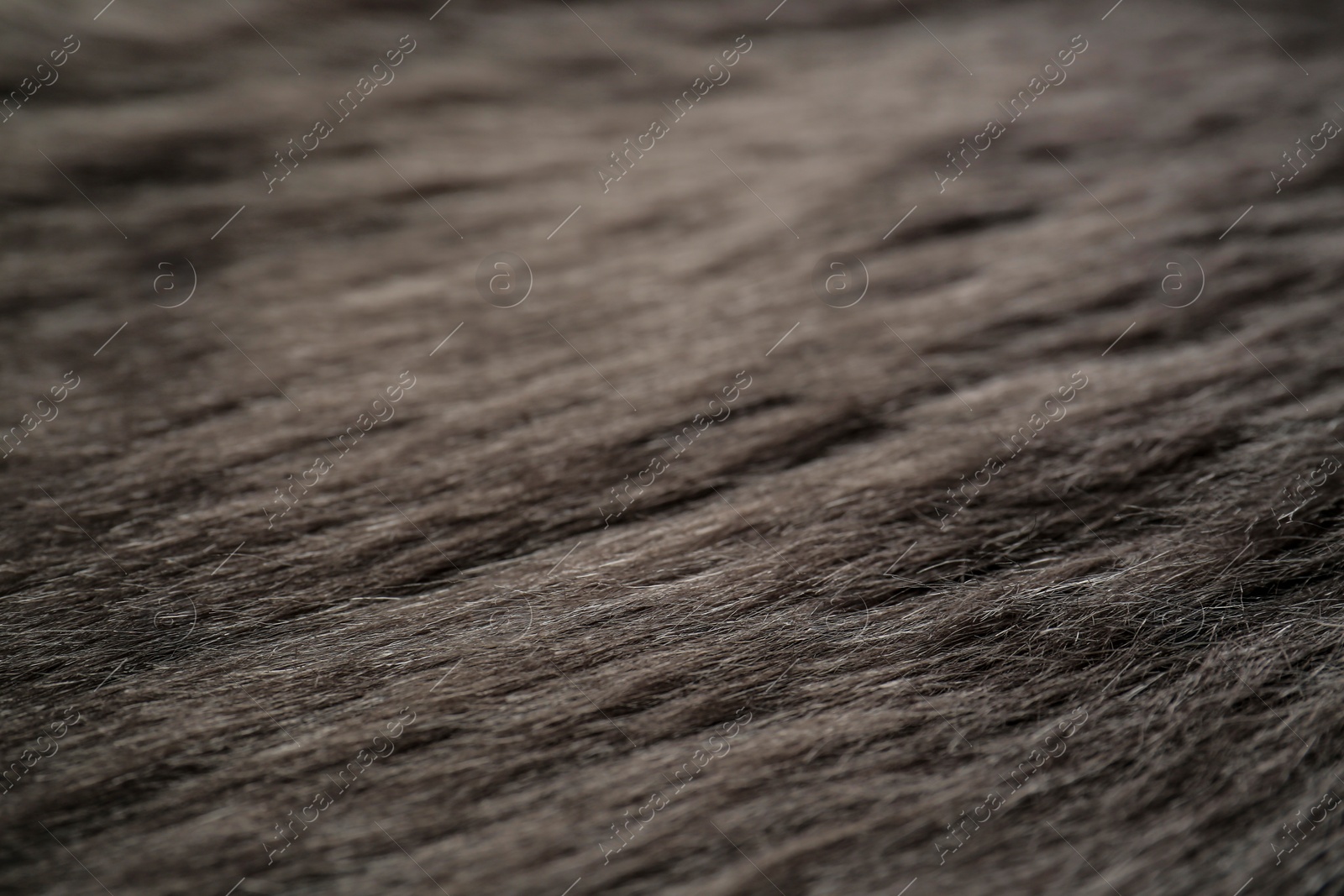 Photo of Beautiful faux fur as background, closeup view