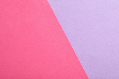 Colorful paper sheets as background, top view