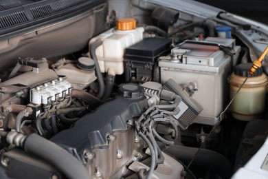 Photo of Viewengine bay in modern car