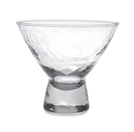 Photo of Empty clean glass bowl isolated on white