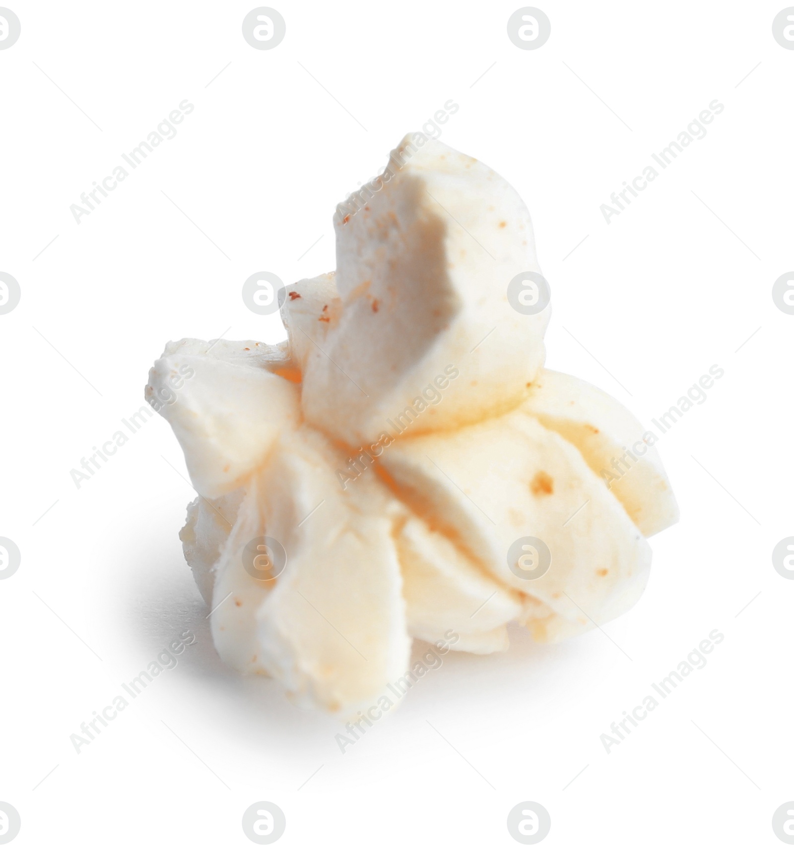 Photo of Tasty fresh pop corn isolated on white