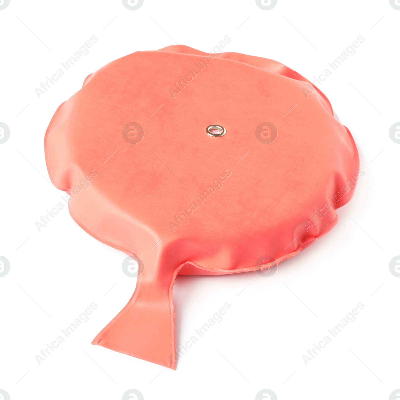 Photo of Whoopee cushion isolated on white. Funny joke