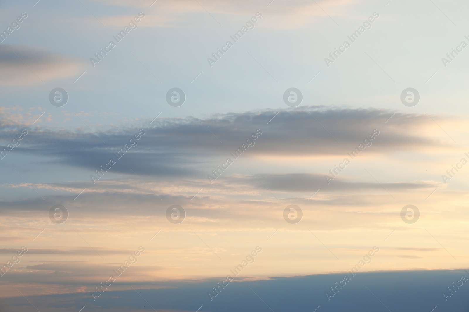 Photo of Picturesque view of beautiful sky with clouds