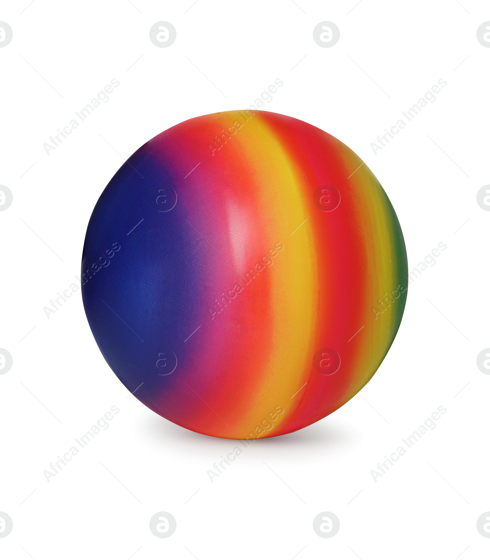 Photo of New bright kids ball isolated on white