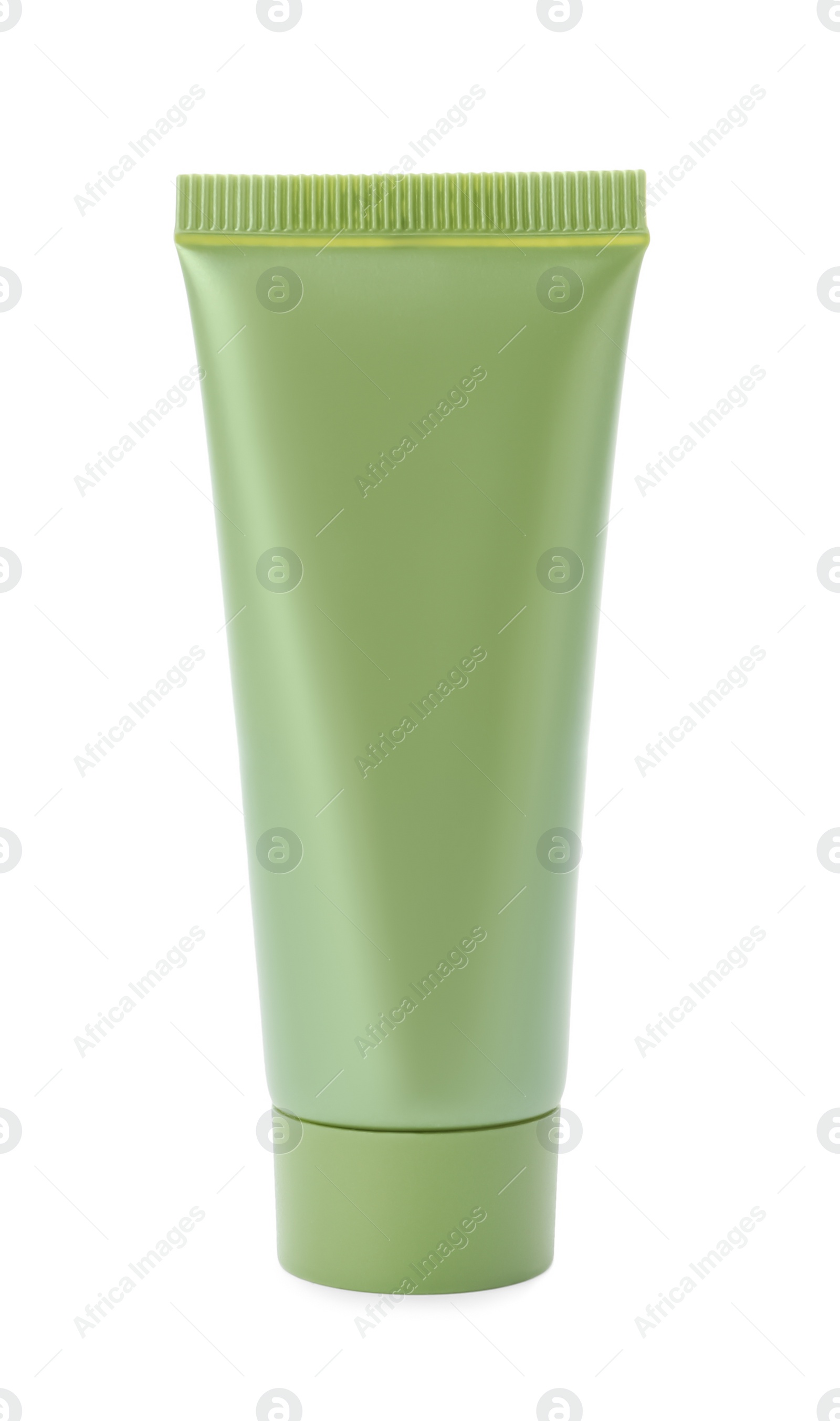 Photo of Tube of cosmetic product isolated on white