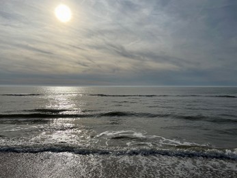 Photo of Picturesque view of beautiful sea and sky