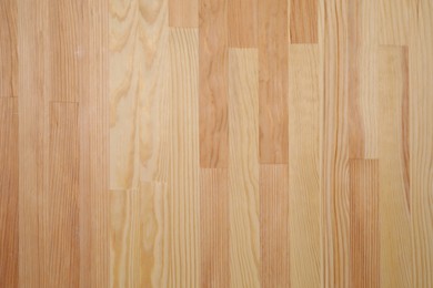 Texture of wooden surface as background, top view