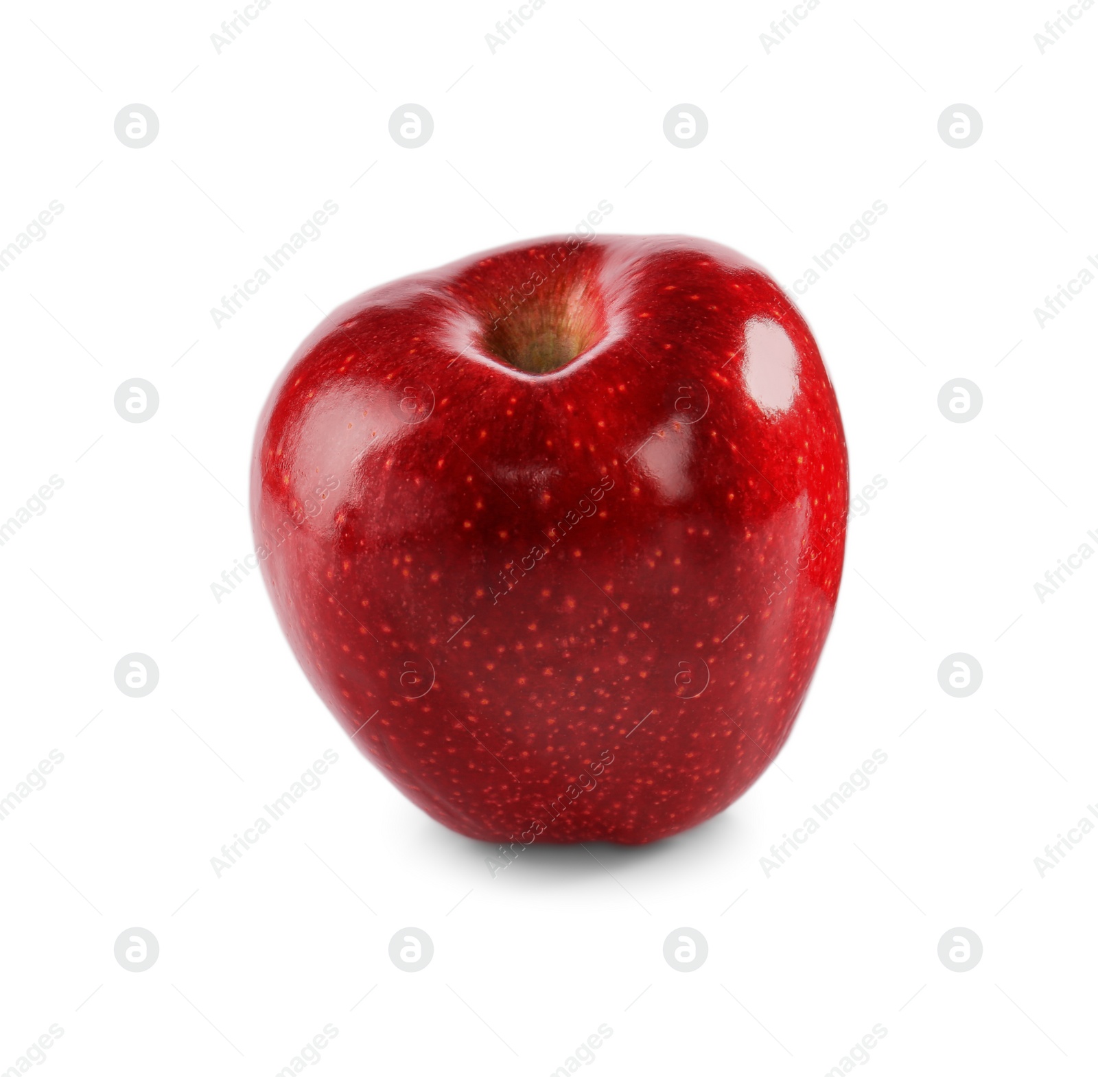 Photo of Fresh juicy red apple isolated on white