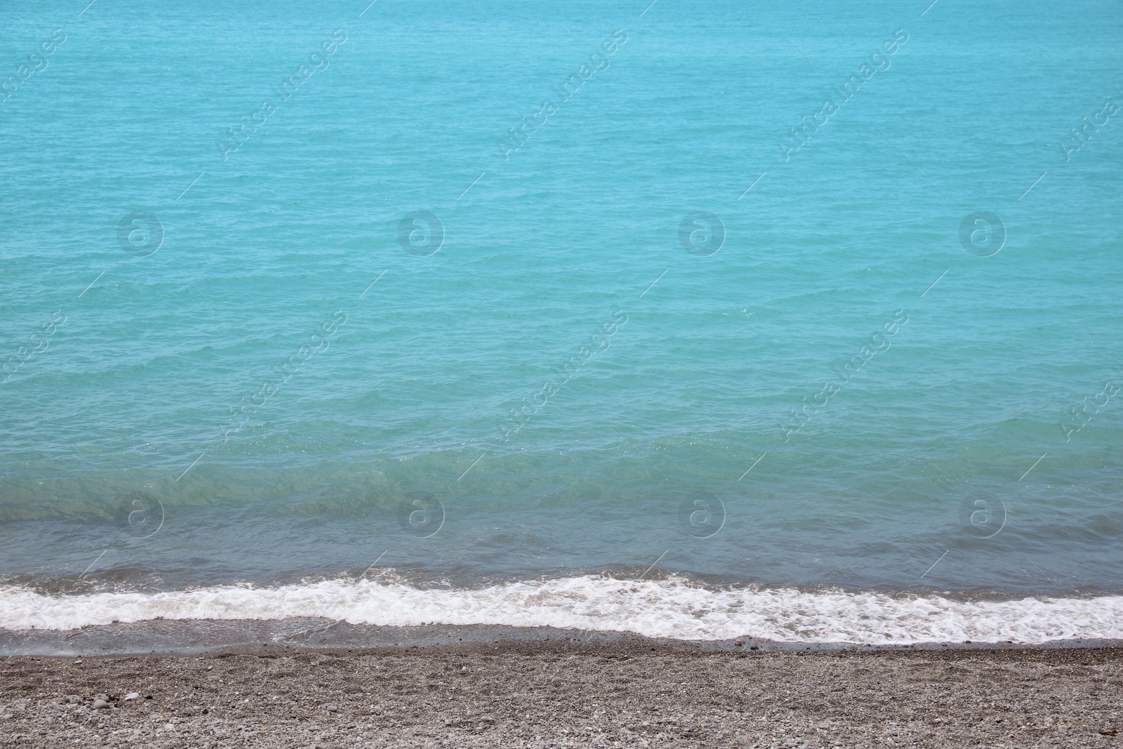 Photo of Picturesque view of beautiful seascape on coast
