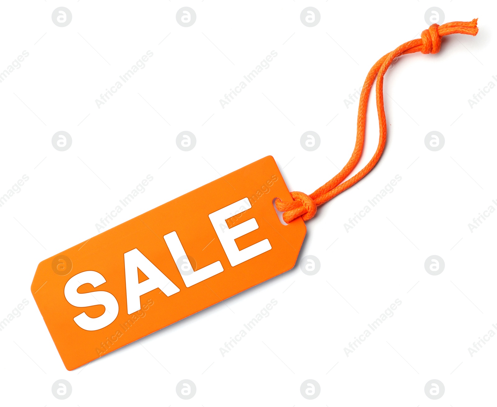 Image of Tag with text SALE isolated on white. Black Friday 