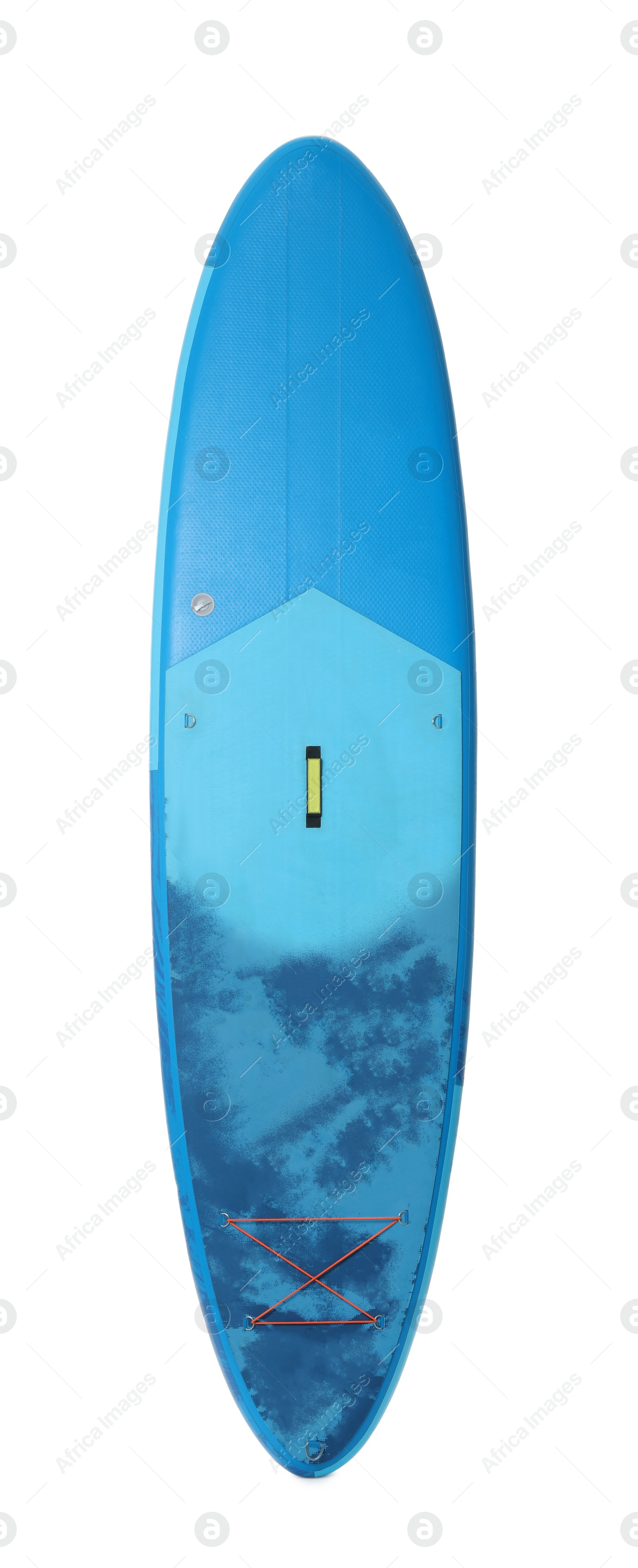 Photo of One SUP board isolated on white. Water sport