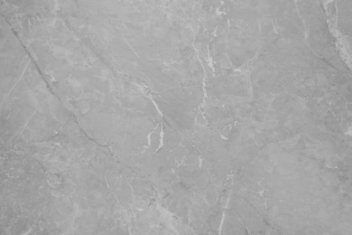 Photo of Light grey marble surface as background, top view