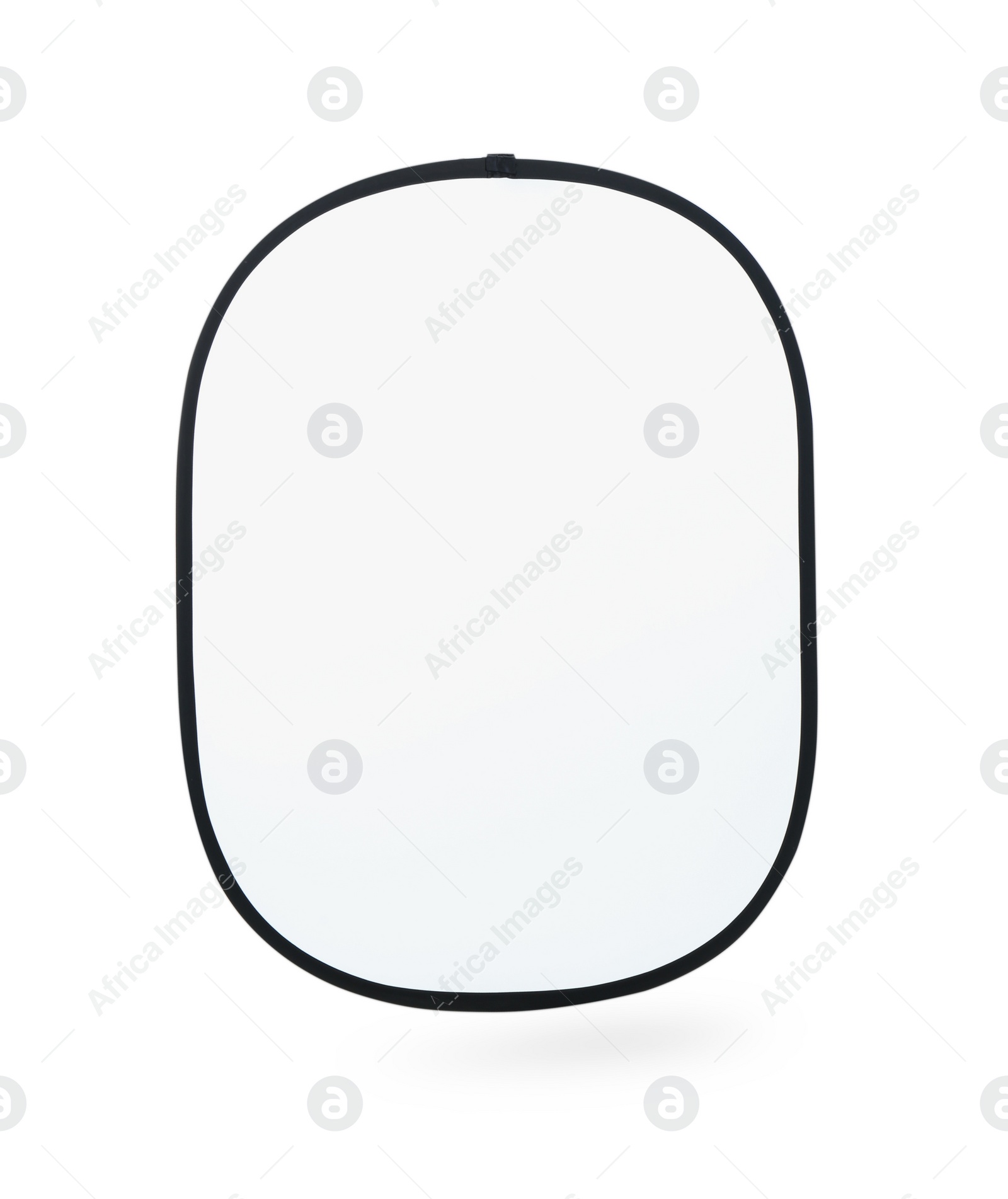 Photo of Studio reflector isolated on white. Professional photographer's equipment