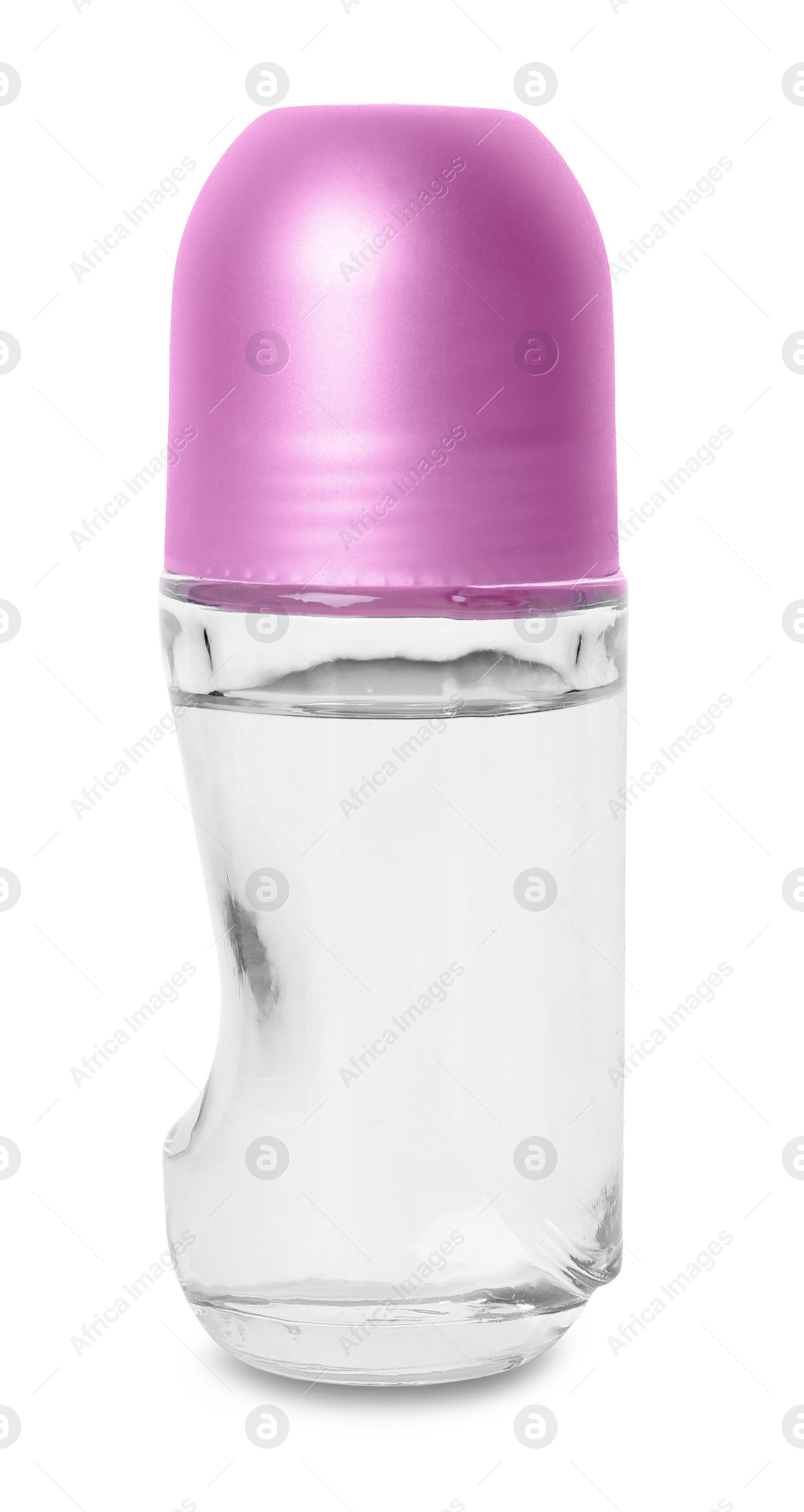 Photo of One roll-on deodorant isolated on white. Personal care product