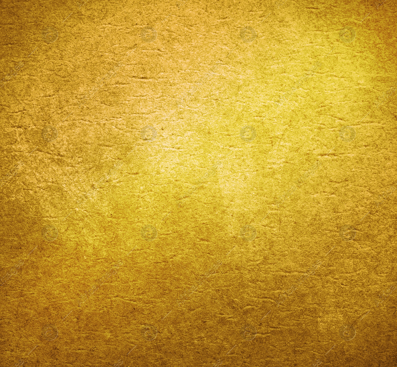 Image of Golden textured surface as background, closeup view