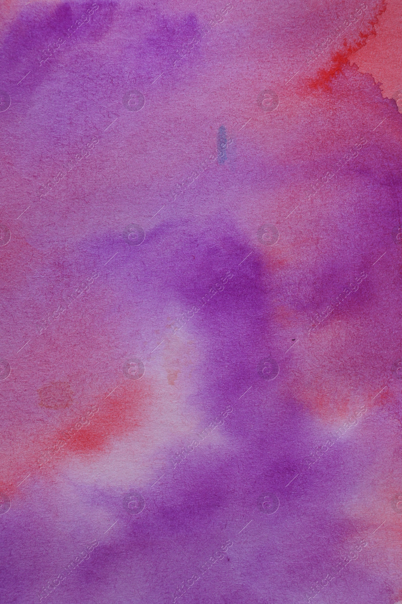 Photo of Abstract colorful watercolor painting as background, top view