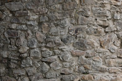 Photo of Texture of old stone wall as background
