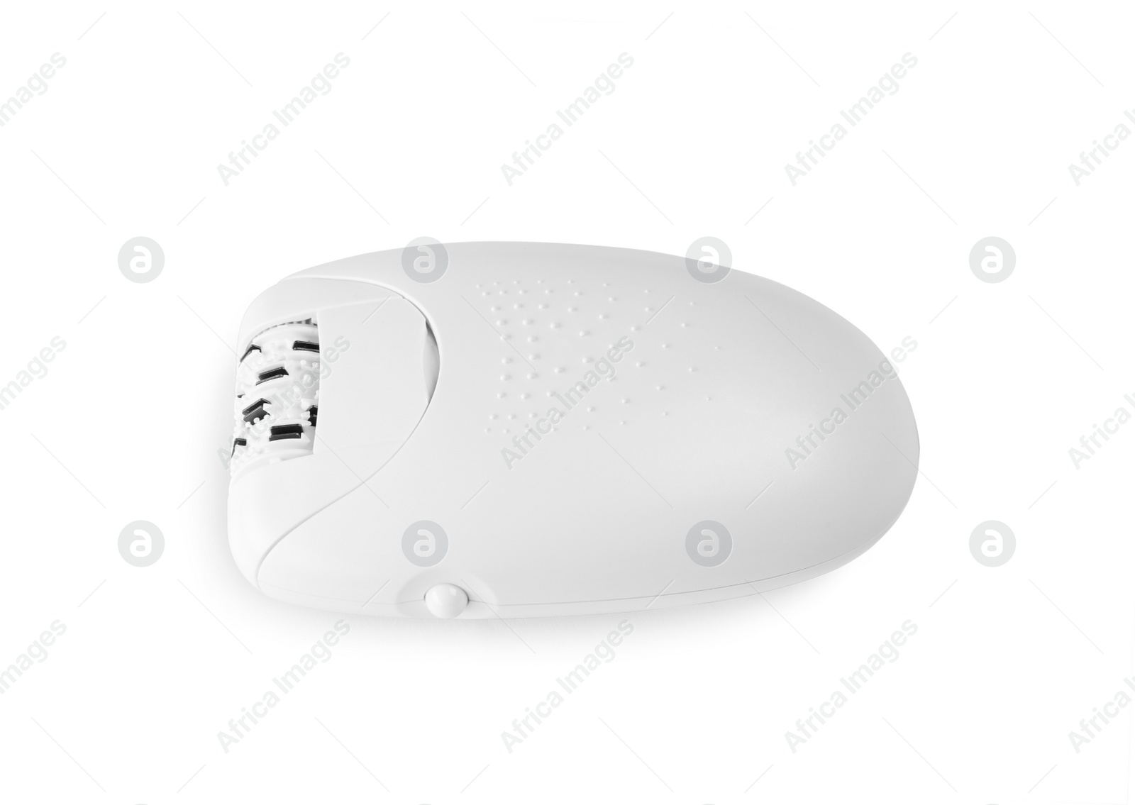 Photo of Modern epilator isolated on white. Hair removal