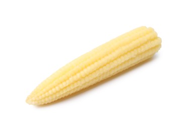 Photo of Tasty fresh baby corn isolated on white