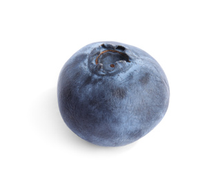 Fresh ripe tasty blueberry isolated on white
