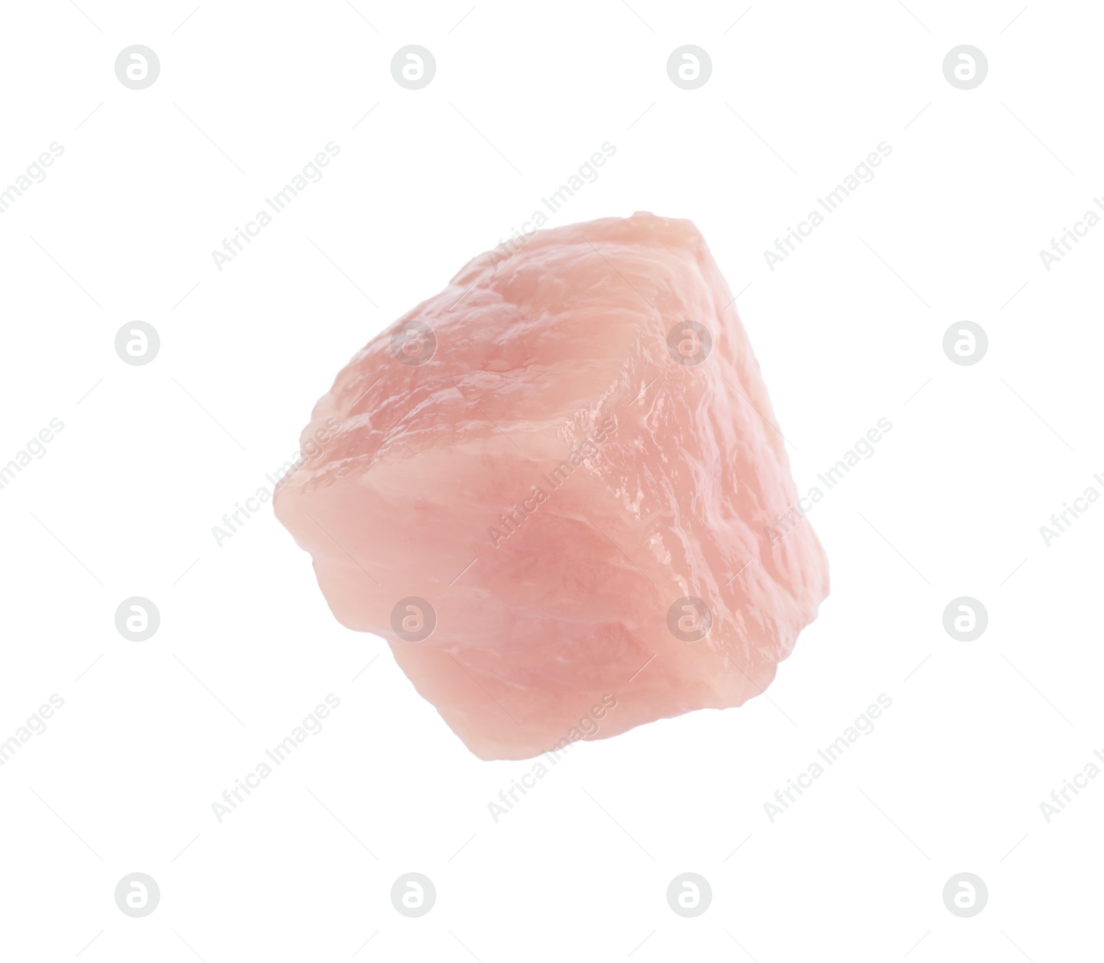 Photo of Piece of raw beef meat isolated on white