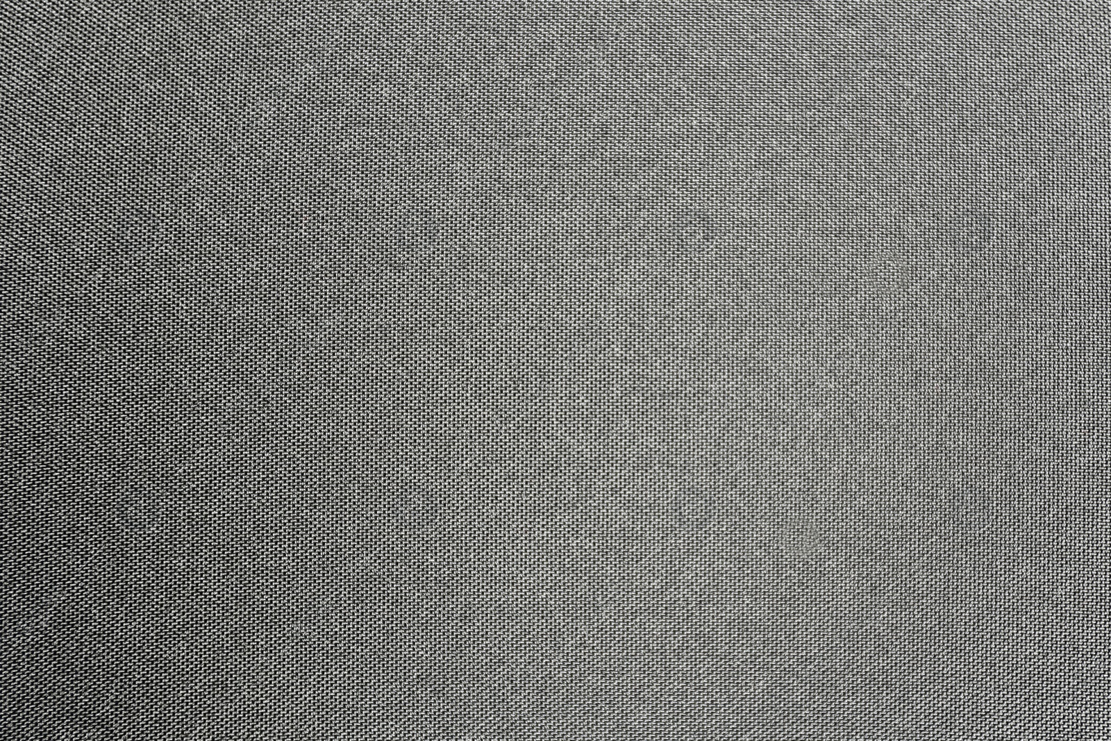 Photo of Textured grey fabric as background, closeup view