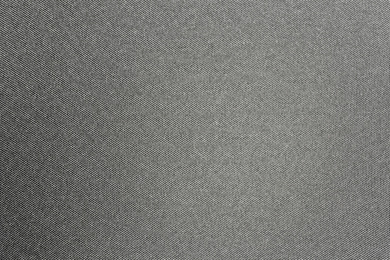 Textured grey fabric as background, closeup view