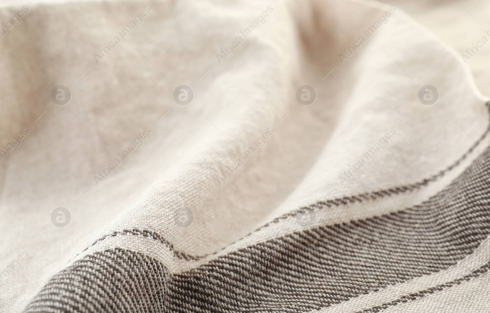 Photo of Texture of textile table napkin, closeup view