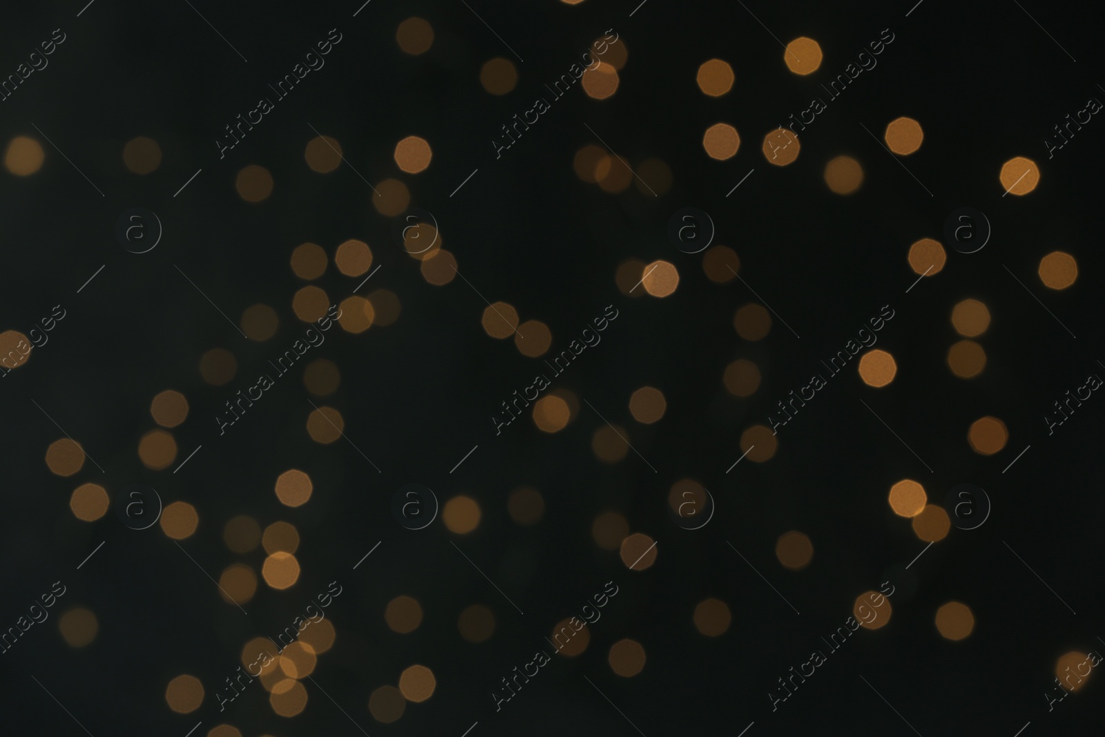 Photo of Blurred lights on dark background. Beautiful bokeh effect