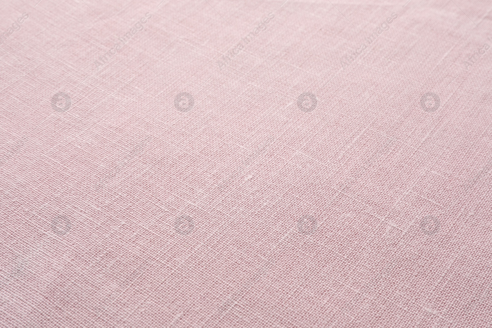 Photo of Texture of pink fabric as background, closeup