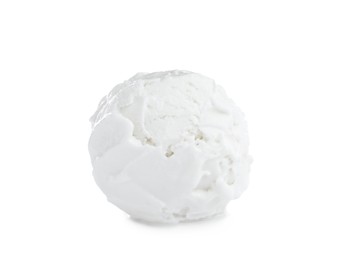 Photo of Scoop of delicious ice cream isolated on white
