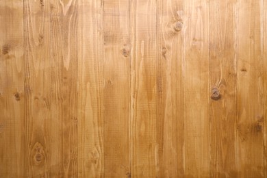 Photo of Texture of wooden surface as background, top view