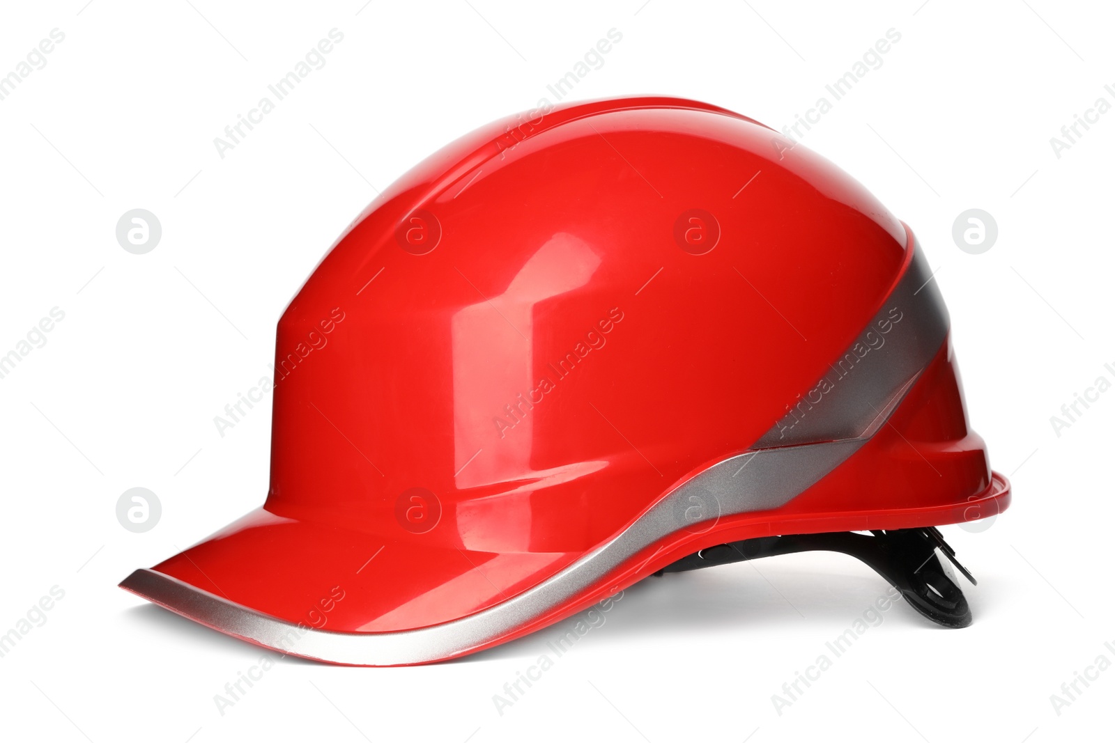 Photo of Safety hardhat isolated on white. Construction tool