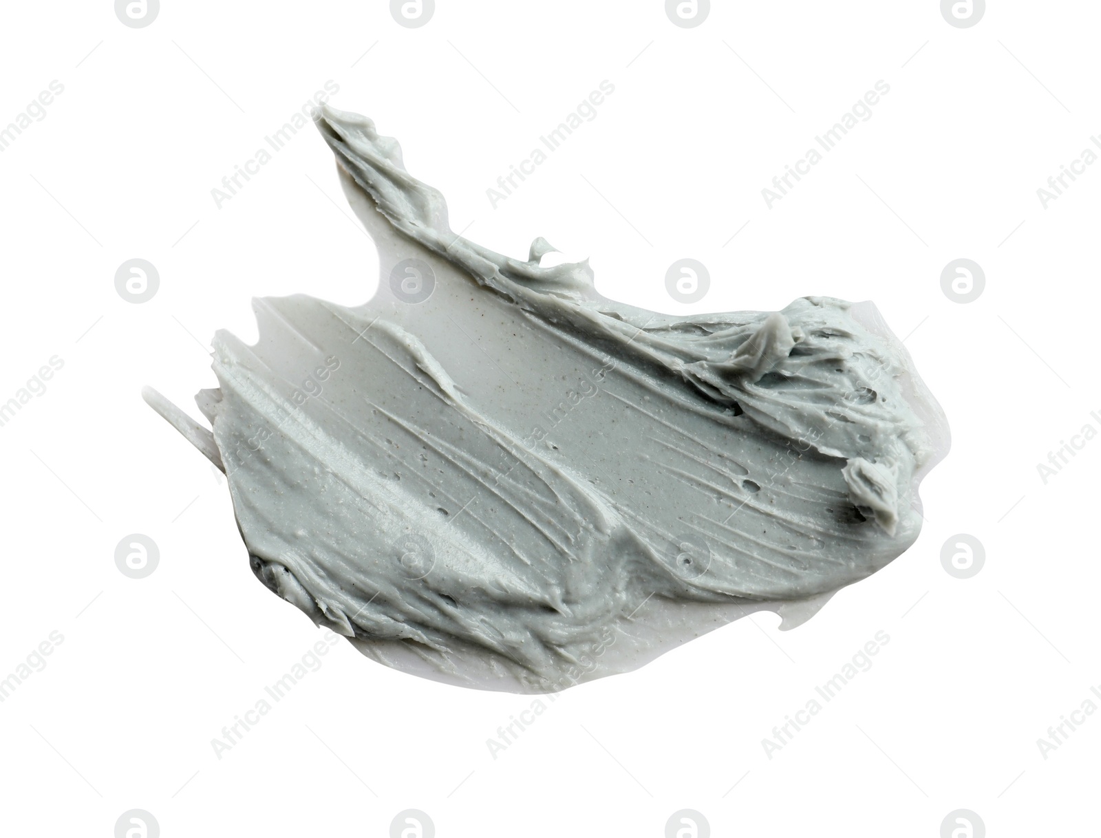 Photo of Sample of facial mask isolated on white, top view