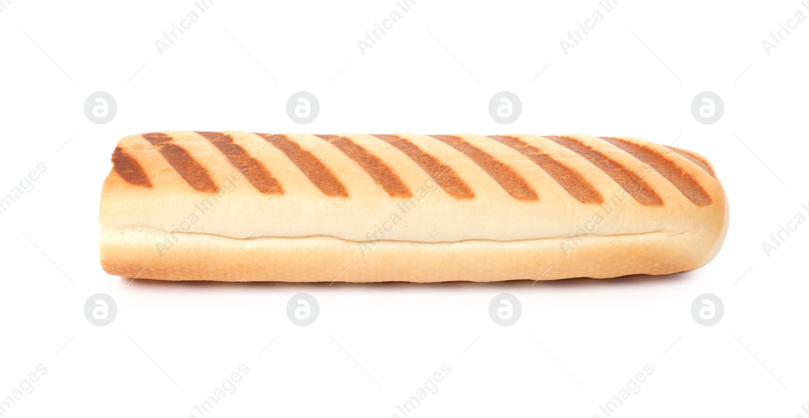 Photo of Fresh hot dog bun isolated on white