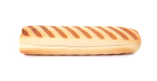 Photo of Fresh hot dog bun isolated on white