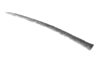 Photo of Hand drawn pencil line on white background